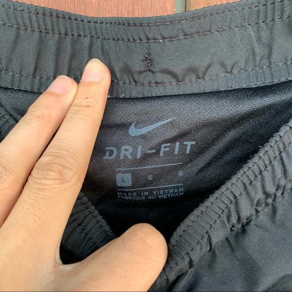 Black Nike Dri-Fit Shorts Size Large - Picture 2 of 4